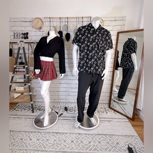 RSQ Button Up Short Sleeve Shirt